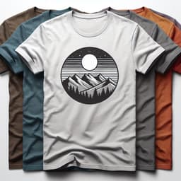 Mountain Moon Tshirt